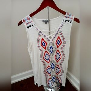 Neiman Marcus White Vintage Top